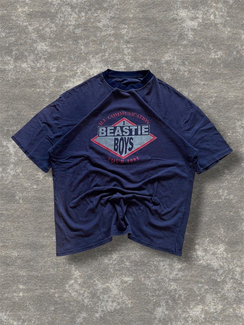1995 Beastie Boys Tour Tee (Category: Tshirts & Polo Shirts ) located in Cebu City. Submitted by dip.thrift (Listing ID 1408263036, Image 1). Description: 1995 Beastie Boys Tour ▫️No Tags ▫️XL (24x29) ▫️Discoloration ▫️Color Rate: 8/10 ▫️Condition: 9/10.