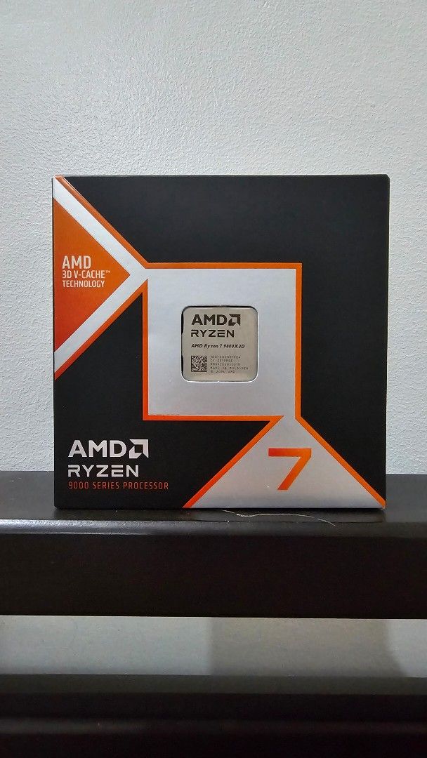 AMD Ryzen 7 9800X3D Processor Brand new sealed (Category: Computer Parts) located in Rizal. Submitted by dailyfindsphl (Listing ID 1408245062, Image 1). Description: Ryzen 7 9800X3D Brand new & Sealed pm if interested.