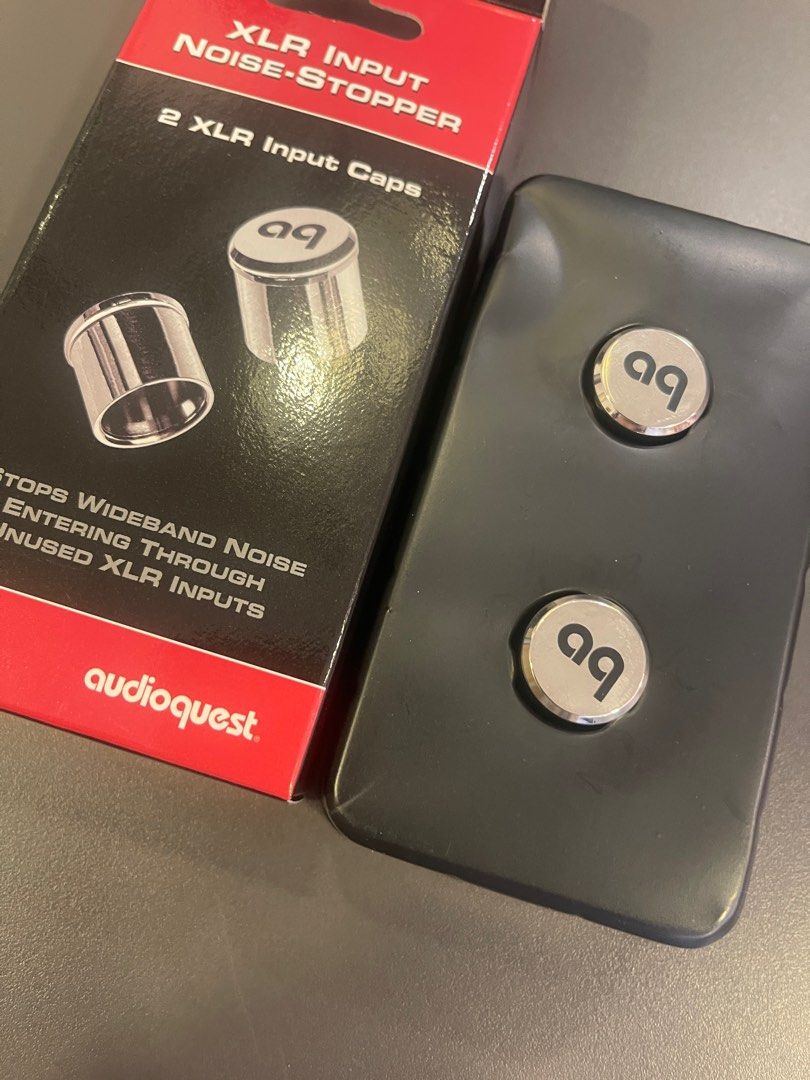 AudioQuest XLR Input Noise-Stopper Caps65075934034306112