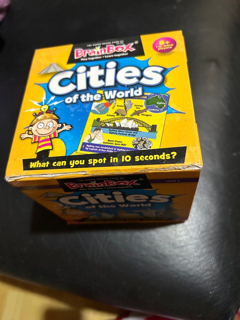 Authentic Brainbox Cities of the World (Category: Toys & Games) located in Taguig. Submitted by iamfab15 (Listing ID 1408252291, Image 3). Description: Authentic Rfs: lipat-bahay.