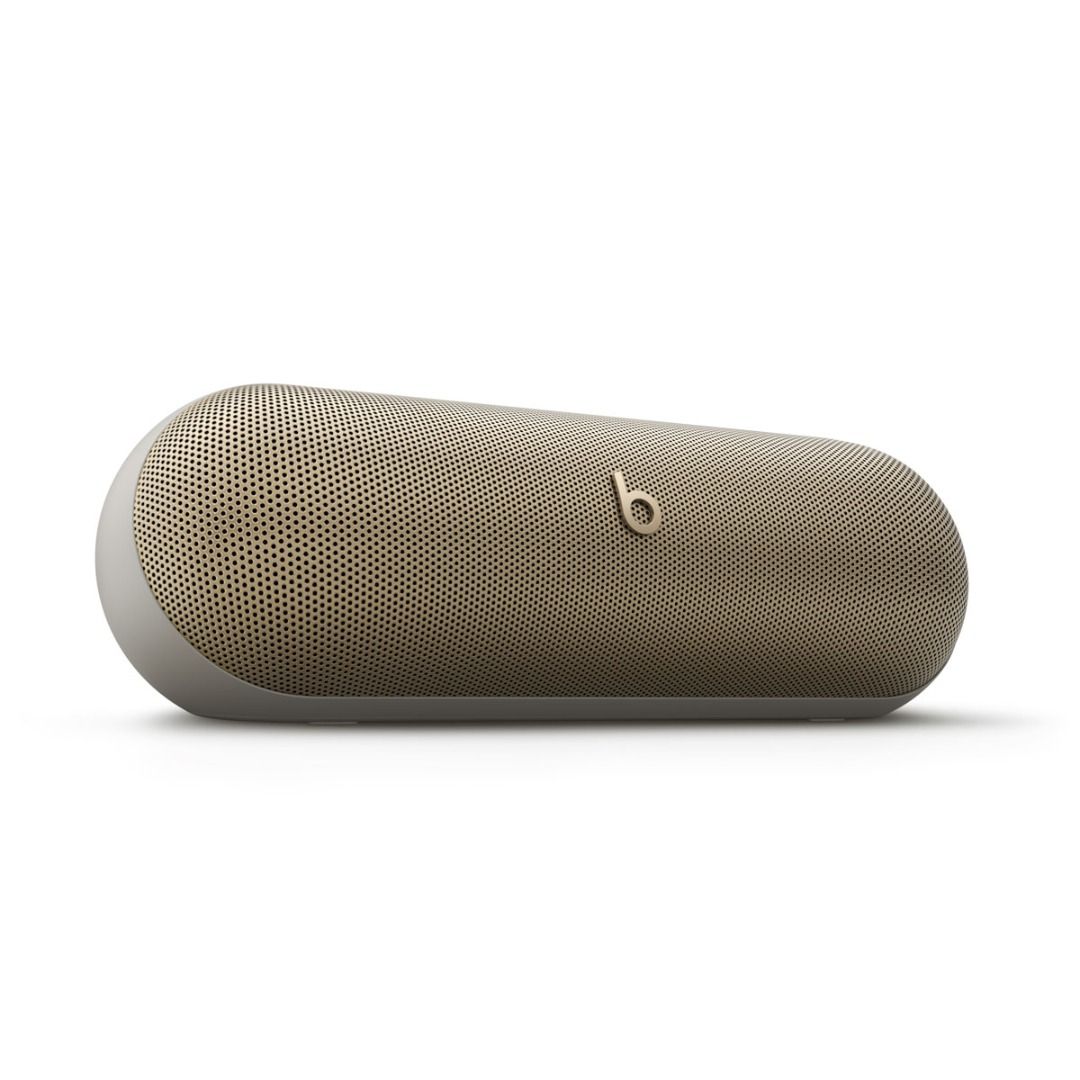 Beats Pill+ Portable Speaker (Category: Soundbars, Speakers & Amplifiers) located in San Pablo. Submitted by anneviiee0007 (Listing ID 1408132337, Image 2). Description: - Beats Pill+ portable speaker - Available in red and gold - Water-resistant design - Compact and easy to carry - Connects to your phone for music playback - Features the iconic Beats logo.
