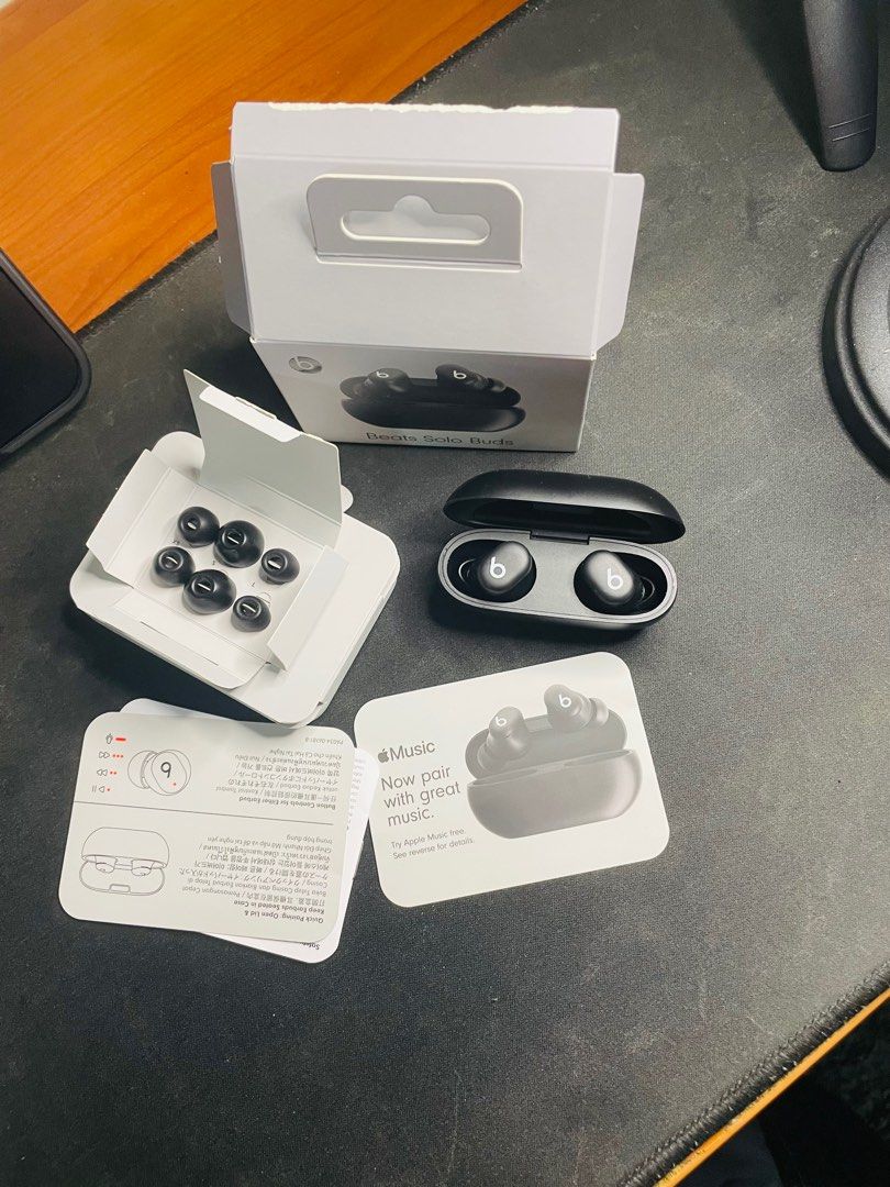 Beats Solo Buds - Black - Brand New