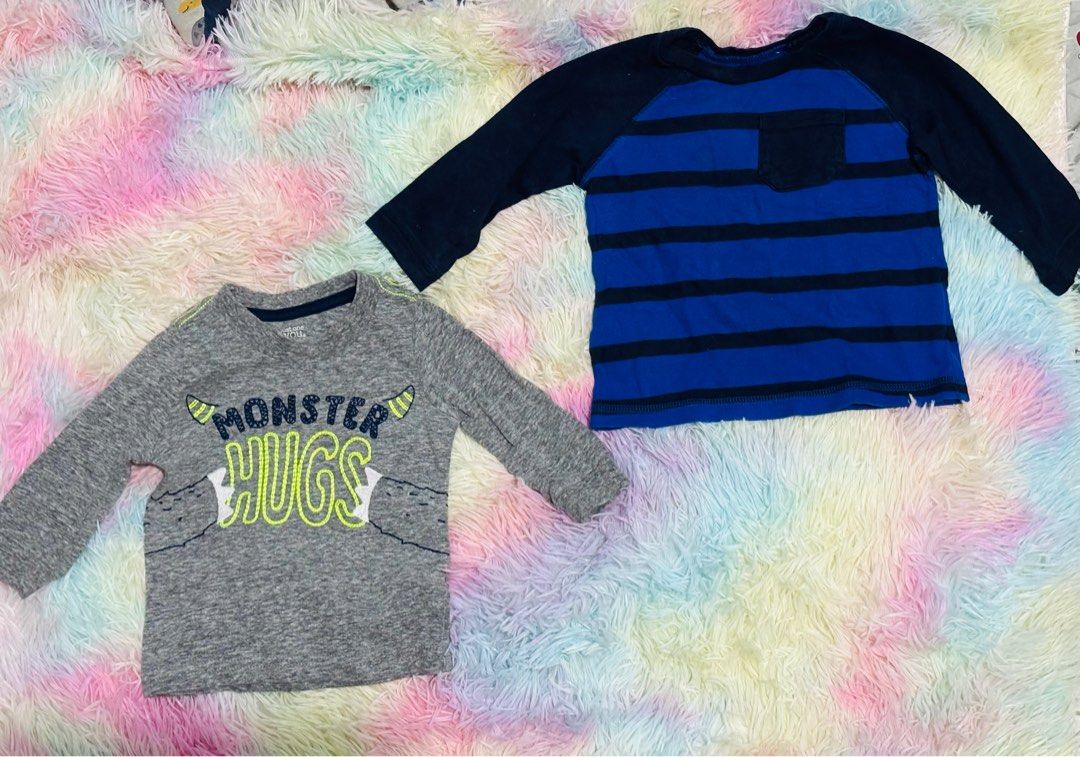 Boy sweatshirt (Category: Babies & Kids Fashion) located in Pasay City. Submitted by sandybuggy (Listing ID 1408263619, Image 1). Description: 9-12 on tag.