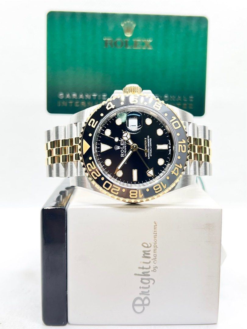 Brand New Rolex Oyster Gmt Master II 126713GRNR