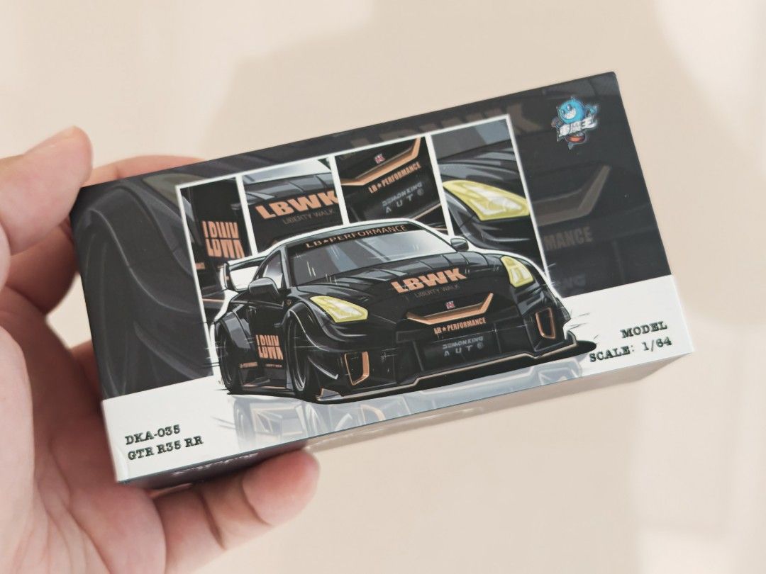 CHASE Demon King Auto LBWK Nissan GT-R R35 RR 1/64 Scale, Hobbies ...