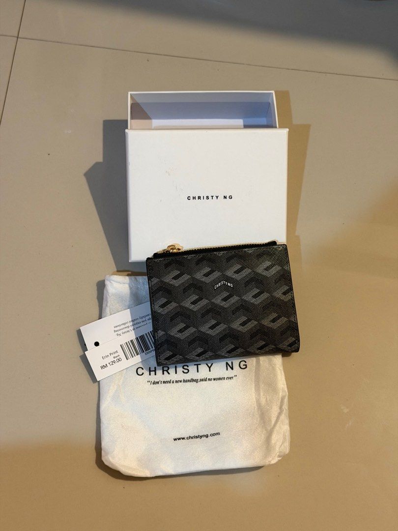 Christy Ng Erin Print Wallet (Category: Wallets & Card holders) located in San Fernando. Submitted by nezukorose19 (Listing ID 1408253145, Image 2). Description: Brand-new Christy Ng Erin Wallets from Malaysia 2,100 each negotiable Free SF (J&T) Available for take all at a discounted price. .