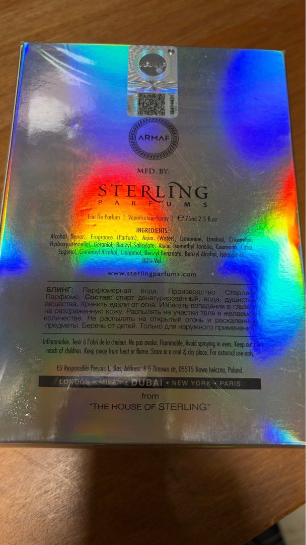 Club De Nuit Bling (Category: Fragrance & Deodorants) located in Taguig. Submitted by blue32 (Listing ID 1408254581, Image 2). Description: .