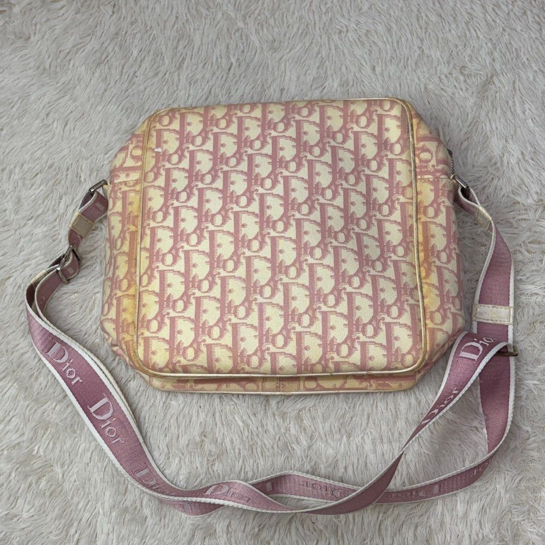Dior Trotter Girly Sling Bag (Category: Luxury Bags & Wallets) located in Caloocan City. Submitted by xoxuryam (Listing ID 1408297740, Image 2). Description: - please see pictures - authentic, no lowballing!! - nasa 29,500 pa siya here sinisell sa philippines - selling low 🥹 but hindi naman rush - barat = blocked .