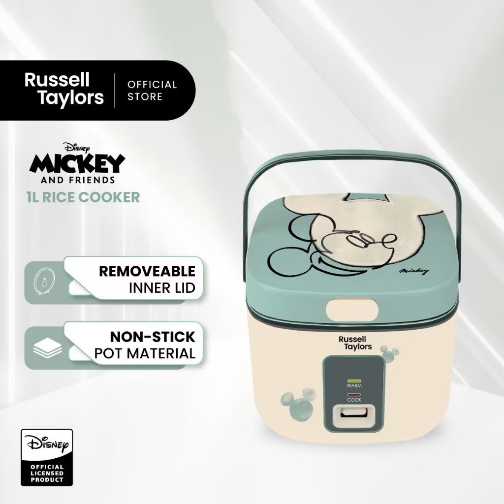 Disney’s x Russell Taylors Fuzzy Logic SMART Rice Cooker Mickey Mouse ...