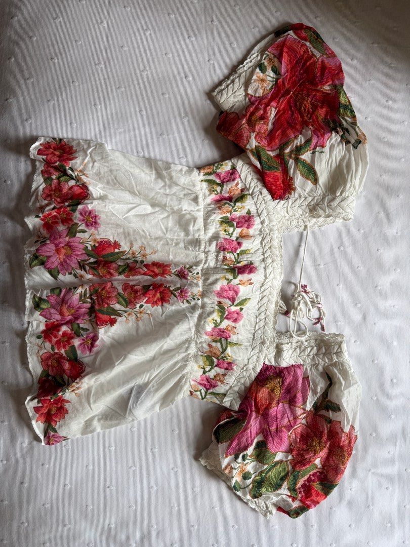 Farm Rio Floral Top (Category: Blouses) located in Muntinlupa City. Submitted by mlor77 (Listing ID 1408162481, Image 3). Description: FARM RIO SUMMER FRUIT COTTON PUFF-SLEEVE SQUARE-NECK BLOUSE Size M, but best fits S Ideal for frames with shorter torsos New with tags, purchased from Anthropologie US Site Original price: $180 Payment vis GCash or BPI.