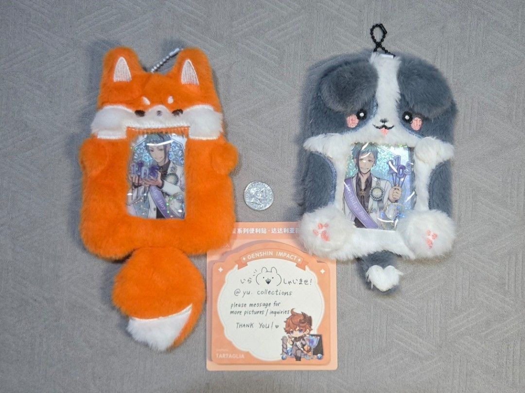 Furry Animal Photocard Holder Set (Category: Character Goods) located in Malabon City. Submitted by ame.collections (Listing ID 1408121009, Image 3). Description: 💳 MOP: GCash, SeaBank/ MariBank or BPI 🛵 MOD: Lalamove or J&T 📍LOC: > Quezon City, Metro Manila (J&T) > Malabon City, Metro Manila (Lalamove SDD) SF will be shouldered by the buyer. 60 PHP SF for Metro Manila and nearby areas. If meet up, no fees. 🌟 RFS: Decluttering, thought I'd li