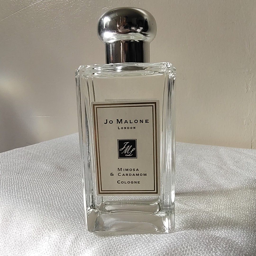 Jo Malone Mimosa & Cardamom Cologne 100ml (Category: Fragrance & Deodorants) located in Binan City. Submitted by apparelsbyeve (Listing ID 1408286555, Image 2). Description: - Authentic Jo Malone Mimosa & Cardamom Cologne - 100ml bottle - Includes box.