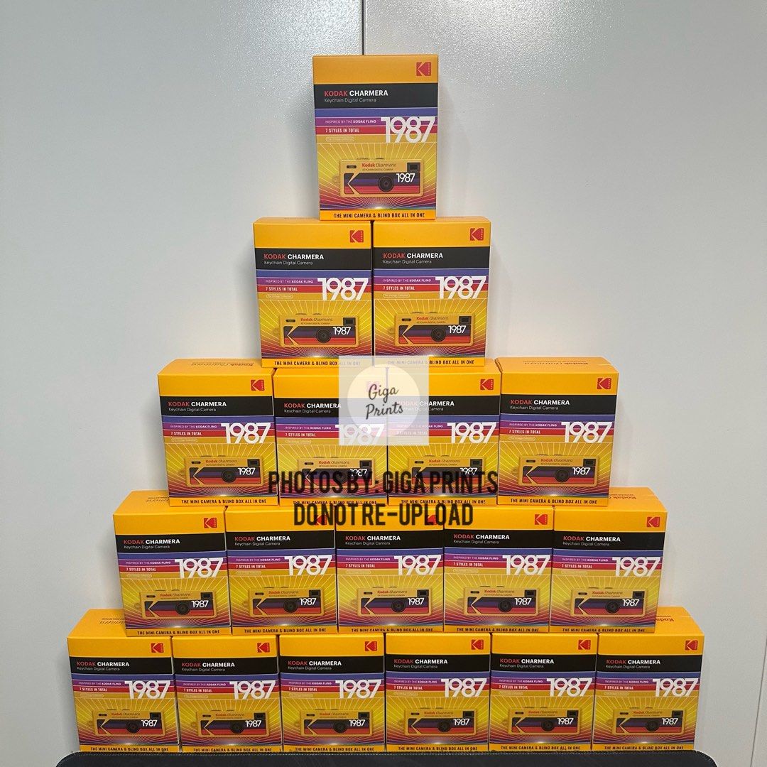 Kodak Charmera Mini Camera Blindbox (Category: Cameras) located in Quezon City. Submitted by bdsdc1998 (Listing ID 1408142489, Image 1). Description: Kodak Charmera Php 2,150 Max 6 pcs per person only Nationwide shipping and sameday del .