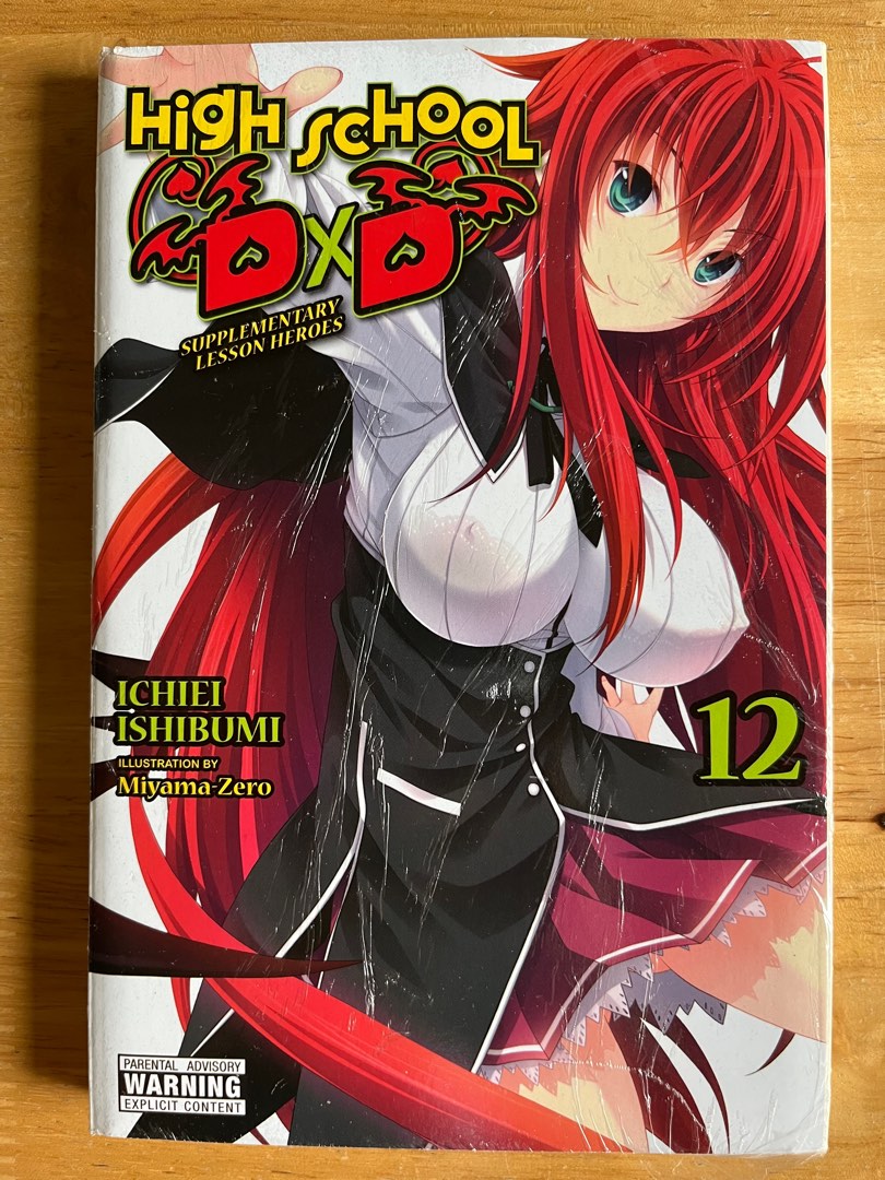 LIGHT NOVEL High School DxD Volume 12 ICHIEI ISHIBUMI BOOK, Hobbies ...