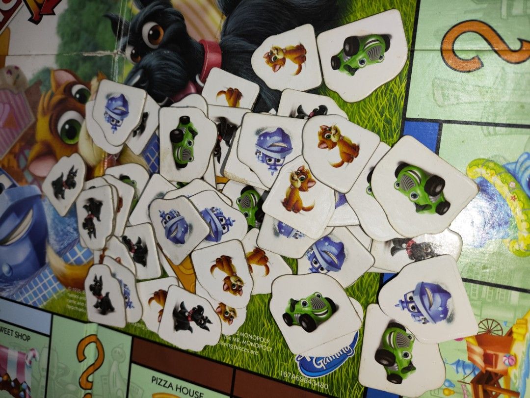 Monopoly Junior Board Game (Category: Board Games & Puzzles) located in Cavite. Submitted by tinetaclesss (Listing ID 1408175194, Image 3). Description: - Monopoly Junior board game. - Includes game board, game pieces, money, chance cards, and property cards. - Complete set. - Box shows some wear. - Great for introducing kids to Monopoly!.