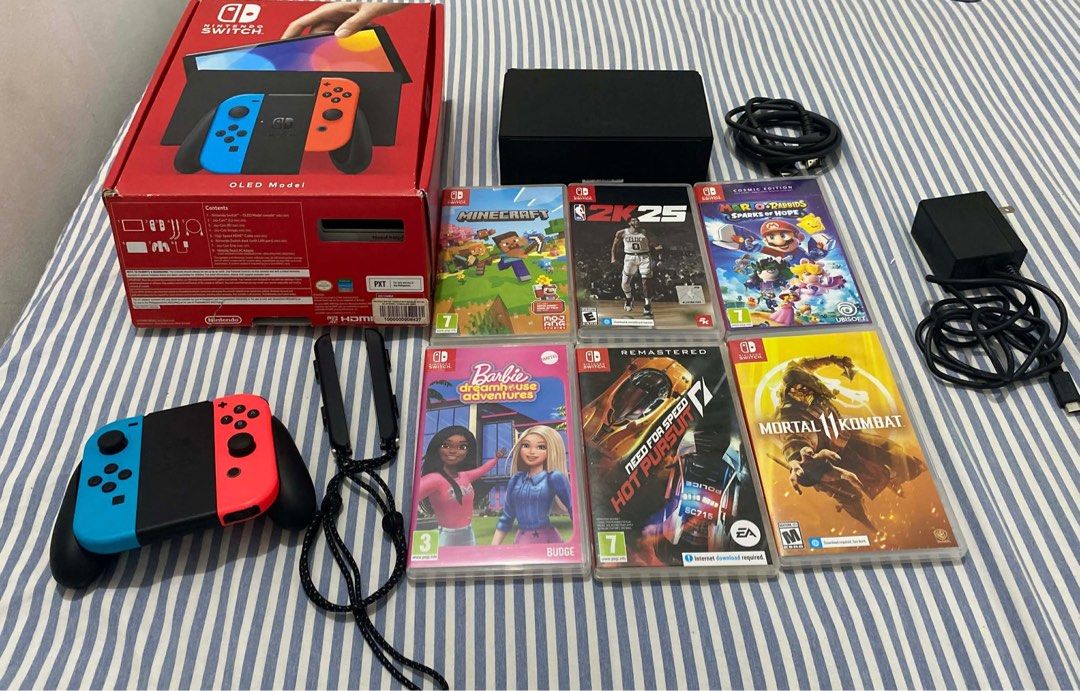 Nintendo Switch Games for SALE (Category: Nintendo) located in Bulacan. Submitted by gamingcentralph (Listing ID 1408124686, Image 1). Description: I am selling cheap Nintendo Switch games! Post na natin yung games nung unit na nakuha natin the last time. Mortal Kombat 11 800 Minecraft 800 NBA2k25 1000 Barbie Dream House Adventure 900 Need for Speed Hot Pursuit 1000 Mario + Rabbids Sparks of Hope 800 Total 5,300 All in 4,300 (Save 1,000) I can on