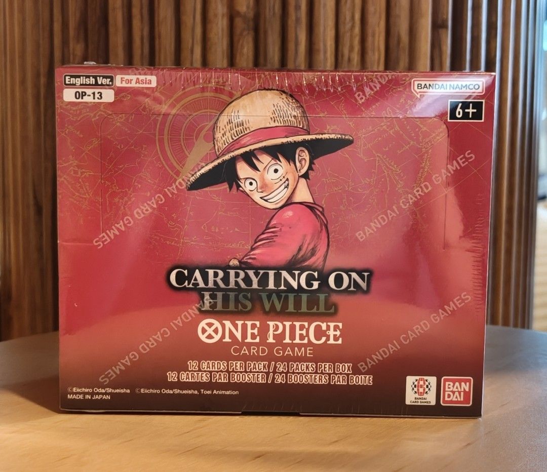 op13 booster box english One Piece OP-13 Booster Box main image 0