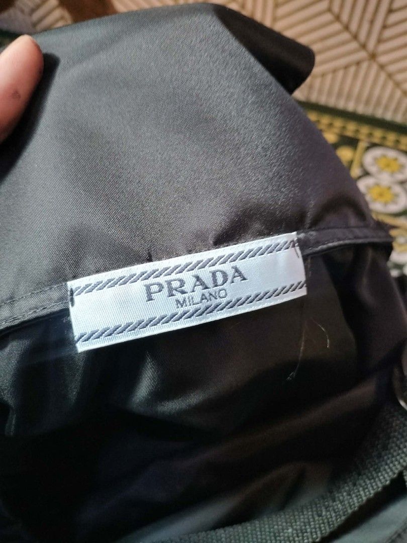 Prada renylon gabardine dress (Category: Jumpsuits) located in Antipolo. Submitted by gavepsalmstuff (Listing ID 1408178527, Image 3). Description: jumper dress what you see is what you get selling for a friend taytay location payment first, orange app checkout no pick up/meet up.