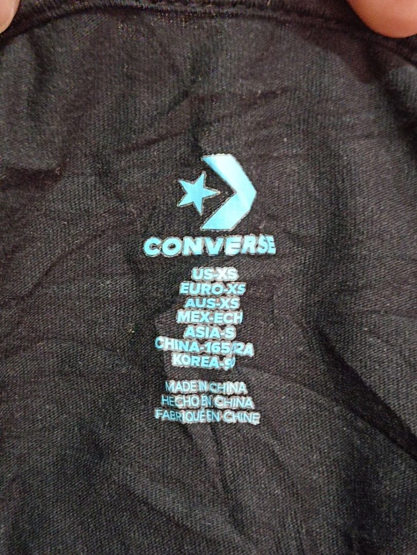 Thrifted Authentic Converse Men's T-shirt (Category: Tshirts & Polo Shirts ) located in Biliran. Submitted by QandQ2022 (Listing ID 1408210693, Image 3). Description: Excellent condition. Ukay source..