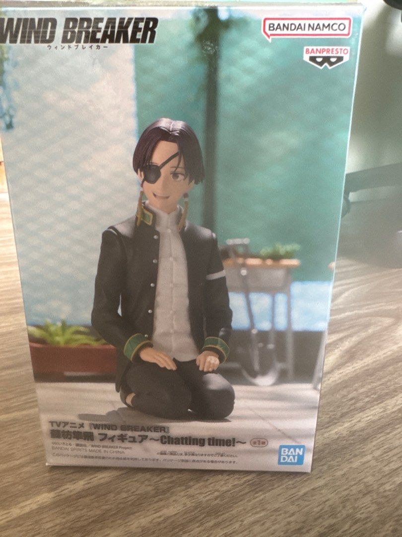 Wind Breaker Chatting Time Figure - Bandai Namco (Category: Toy Figures) located in Singapore. Submitted by jixting (Listing ID 1408176397, Image 2). Description: - Brand new Wind Breaker figure. - bought at $35 - From Bandai Namco. - Features a character from the anime. - Original packaging. - Ideal for collectors and fans..