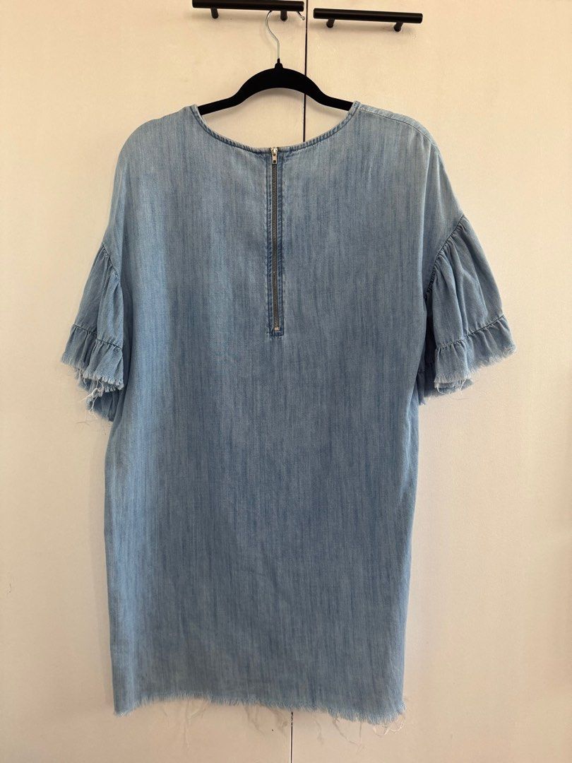 Zara Denim Dress (Category: Dresses) located in Quezon City. Submitted by prebys (Listing ID 1408126738, Image 3). Description: .