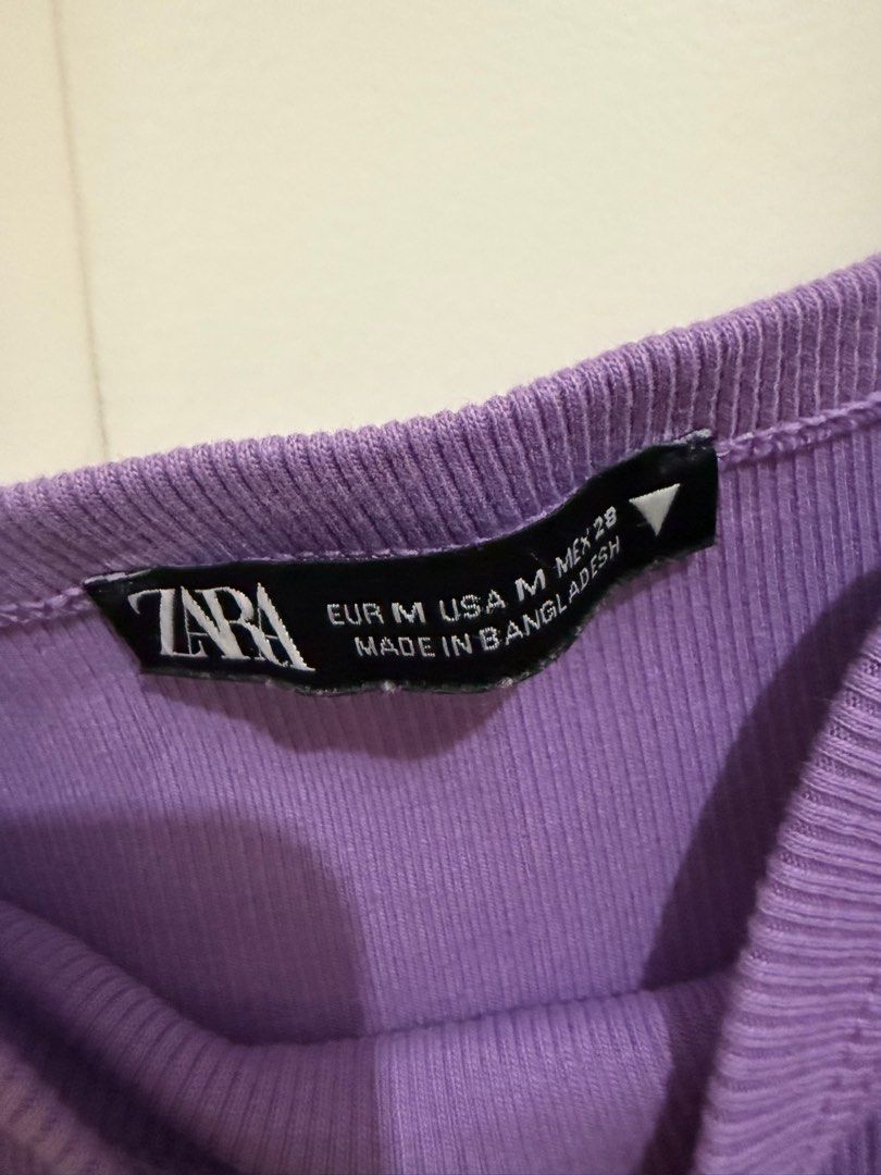 Zara Ribbed Crop Top (Category: Others Tops) located in Quezon City. Submitted by mintconditionph (Listing ID 1408194270, Image 2). Description: .