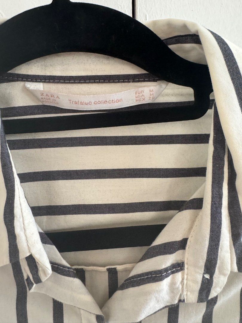 Zara Striped Polo Blouse (Category: Blouses) located in Quezon City. Submitted by prebys (Listing ID 1408126883, Image 3). Description: .