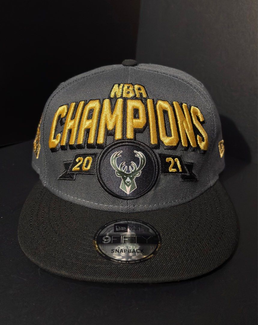 2021 MILWAUKEE BUCKS NBA CHAMPIONSHIP CAP (Category: Caps & Hats) located in Malabon City. Submitted by nbacardscollection (Listing ID 1408451769, Image 1). Description: .