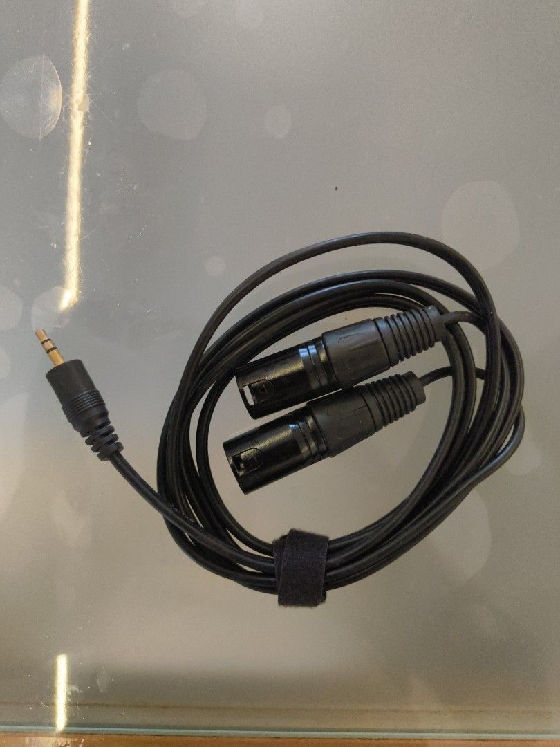 3.5mm to XLR Stereo Audio Cable