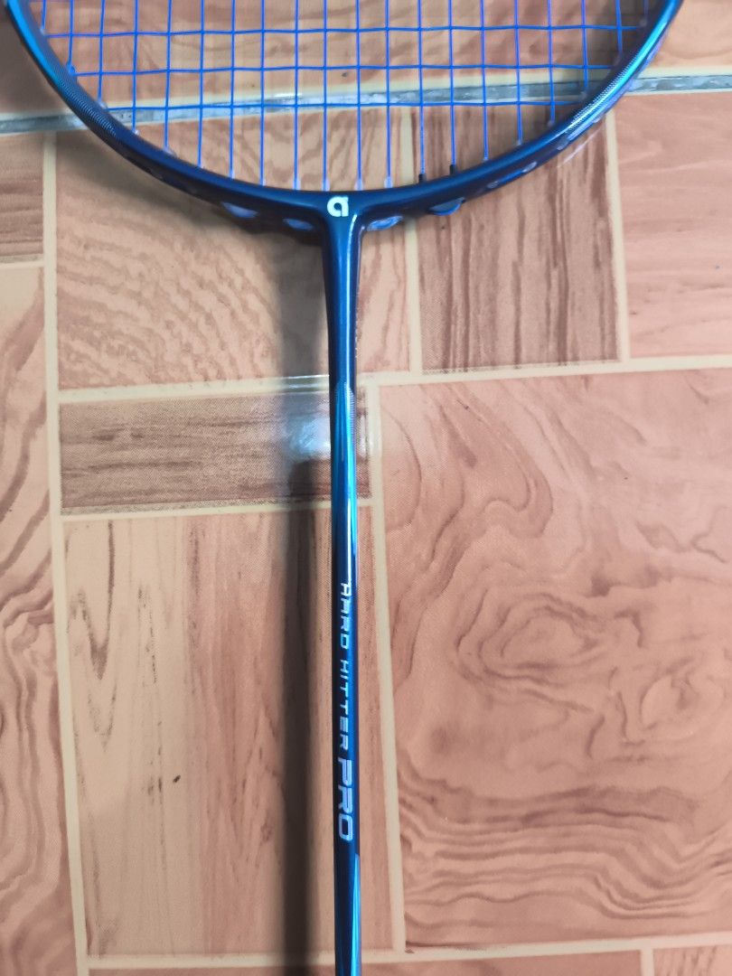 Apacs Hard Hitter Pro Badminton Racket (Category: Racket and Ball Sports) located in San Juan, Ilocos Sur. Submitted by jd_thrifted (Listing ID 1408341630, Image 2). Description: Pm for more details.