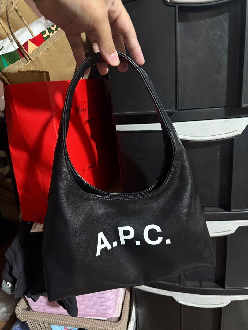 A.P.C. Baby Ninon Tote Bag (Category: Luxury Bags & Wallets) located in Quezon City. Submitted by yth.ph (Listing ID 1407316580, Image 2). Description: Bag only, no other inclusions.