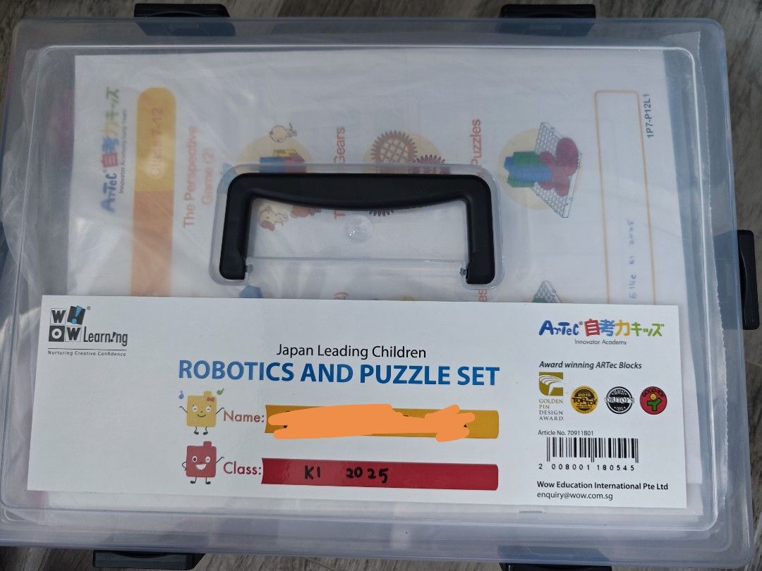 ArTec Robotics and Puzzle Set for Kids, Toys Collectibles, Toys, Educational Learning Toys on Carousell