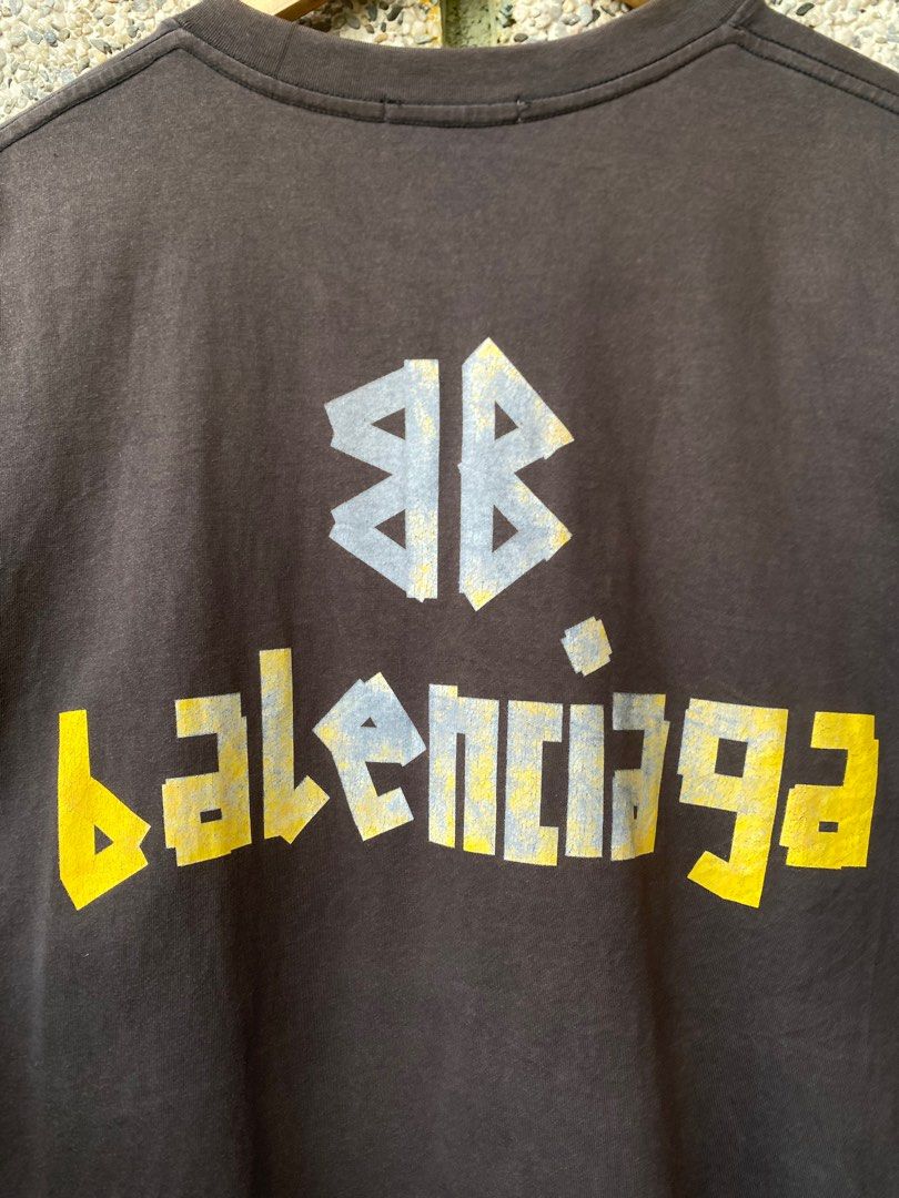 Balenciaga Tape Tee (Category: Tshirts & Polo Shirts ) located in Binmaley. Submitted by _callme (Listing ID 1408422506, Image 3). Description: 23x28 minimal hairlines no pinholes no stains.