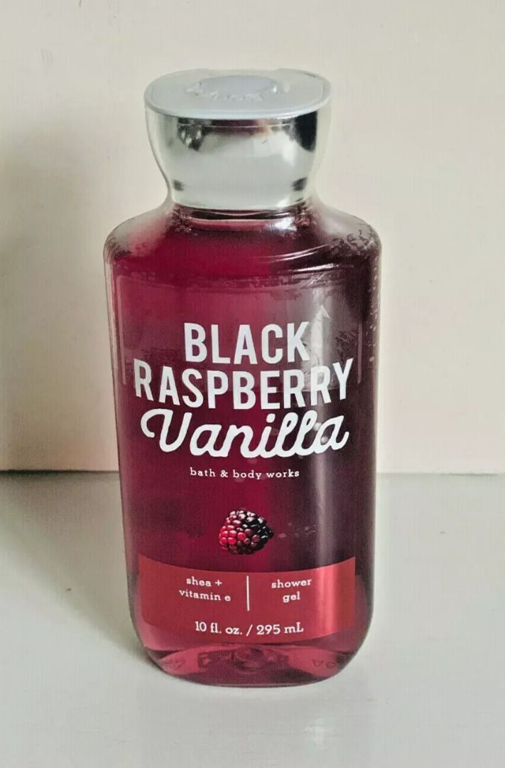 BATH & BODY WORKS SHEA & VITAMIN E SHOWER GEL - BLACK RASPBERRY VANILLA (Category: Bath) located in San Juan City. Submitted by thesouthbeachedit (Listing ID 1408457974, Image 1). Description: BRAND NEW AND UNUSED, 100% AUTHENTIC FROM THE U.S! BATH & BODY WORKS SHEA & VITAMIN E SHOWER GEL - BLACK RASPBERRY VANILLA 10 FL OZ / 295 ML DON'T LET THIS BEAUTIFUL ITEM GO! PLEASE ADD ME TO YOUR FAVORITE SELLER'S LIST! You are welcome to Check out my othe
