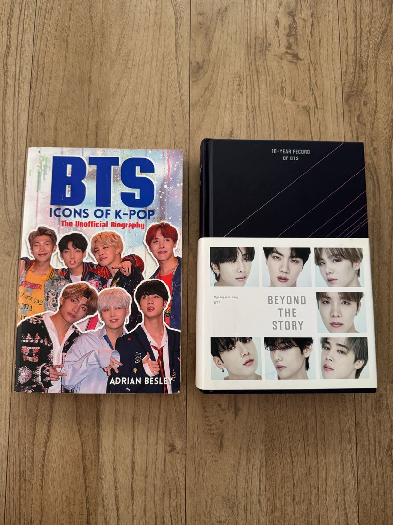 BTS books - Icons of K-Pop & Beyond the Story, Hobbies & Toys ...