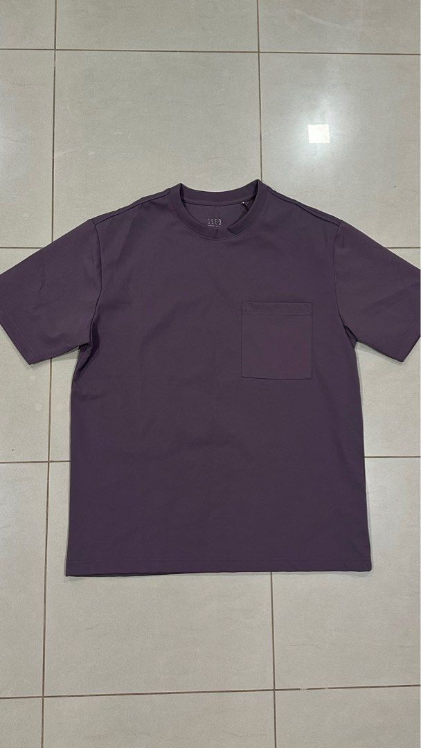 Basic Tee (Category: Tshirts & Polo Shirts) located in Singapore. Submitted by yesashley (Listing ID 1408413583, Image 2). Description: Only purple is brand new with tag The other 2 worn less than 3 times Take 3 pics for 10$.