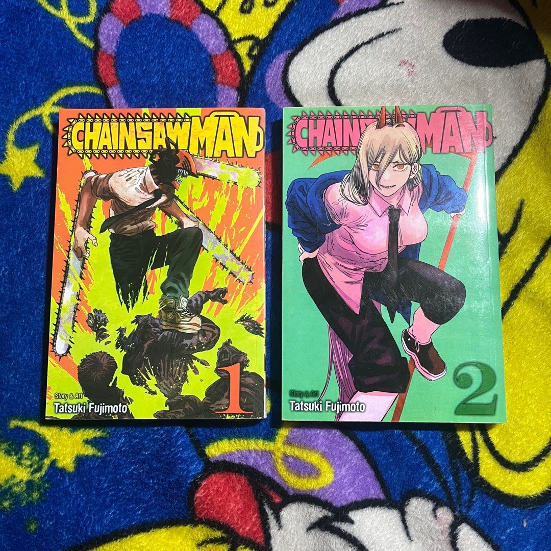 Chainsaw Man Manga Set Volume 1 and 2 (Category: Comics & Manga) located in Manila. Submitted by 9013cm (Listing ID 1408463286, Image 1). Description: ₱350 SET – Check photo for condition MOD: J&T, Lalamove MOP: GCash, Maya Location: Sampaloc Manila.