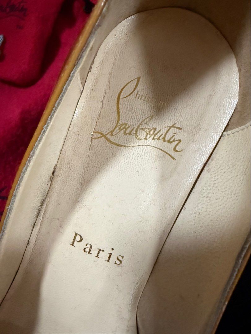 Christian Louboutin Kate Pumps (Category: Sneakers & Footwear) located in Quezon City. Submitted by mcacas (Listing ID 1408470174, Image 3). Description: -Includes dustbag, extra rubbers for heels and pouch -retails for $945 (₱56,000+), SELLING for ₱10,000 only -with sole protector .