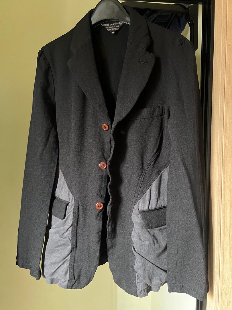 Comme des Garcons Homme Plus Ever Green Blazer, 男裝, 外套及戶外