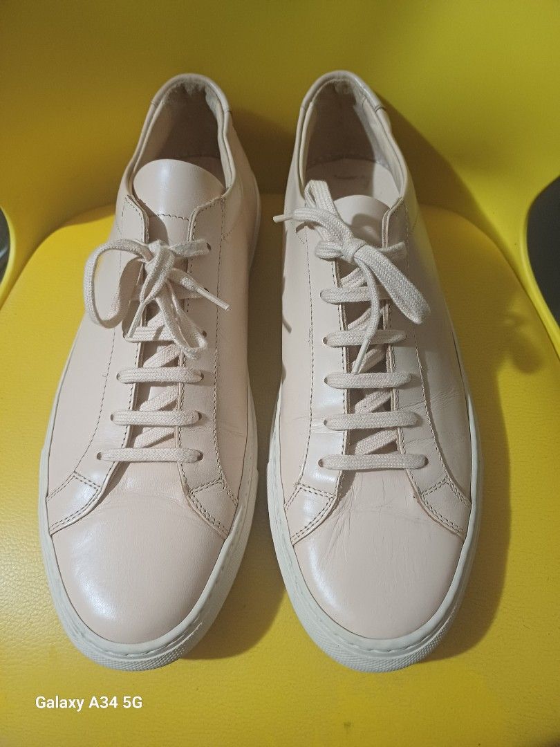 Common Projects Original Achilles leather sneakers (Category: Sneakers) located in Manila. Submitted by street_wear (Listing ID 1408458607, Image 2). Description: Common Projects Original Achilles leather sneakers Like New Size:43 Item only.