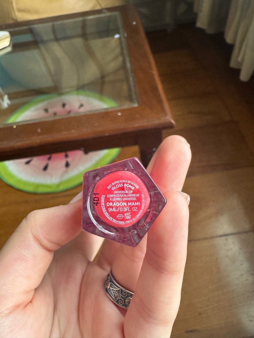 Fenty Gloss Bomb Dragon Mami (Category: Makeup) located in Quezon City. Submitted by mp_declutters (Listing ID 1408375077, Image 3). Description: Rfs: gifted, have too many.