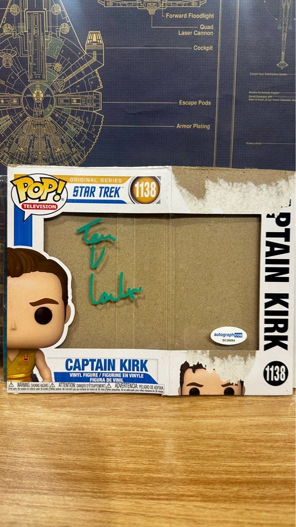 Funko window signed Tom Vaughan Lawlor (Category: Western Merchandise) located in Antipolo. Submitted by agentjic (Listing ID 1408401958, Image 1). Description: Authenticated.