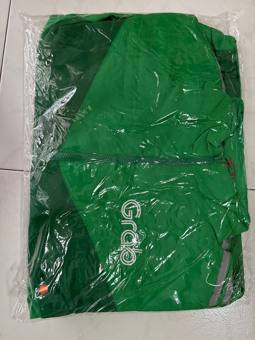 Grab Green Jacket - Brand New, Men's Fashion, Coats, Jackets and ...