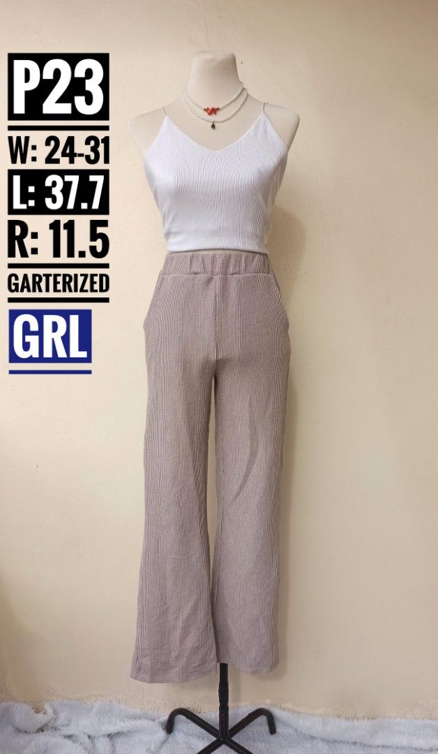 GRL pants ( W: 24-31 L:37.7) (Category: Other Bottoms) located in Las Pinas. Submitted by ejstyles (Listing ID 1408334542, Image 1). Description: .