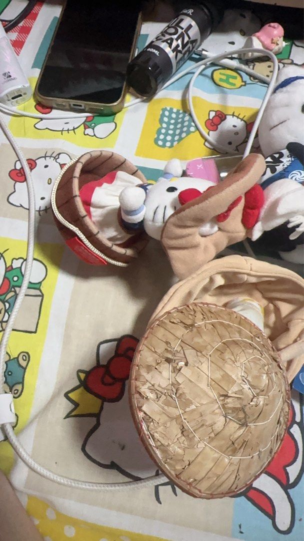 Hello Kitty Japanese Themed Plushies charm keychain (Category: Plushies & Soft Toys) located in Quezon City. Submitted by lhewcifer (Listing ID 1408408337, Image 3). Description: - Adorable Kitty plushies - Japanese-themed outfits - One in a boat, one in kimono - Small size, perfect for collectors - Great as gifts - Detailed designs and vibrant colors - Cute and ready for your collection!.