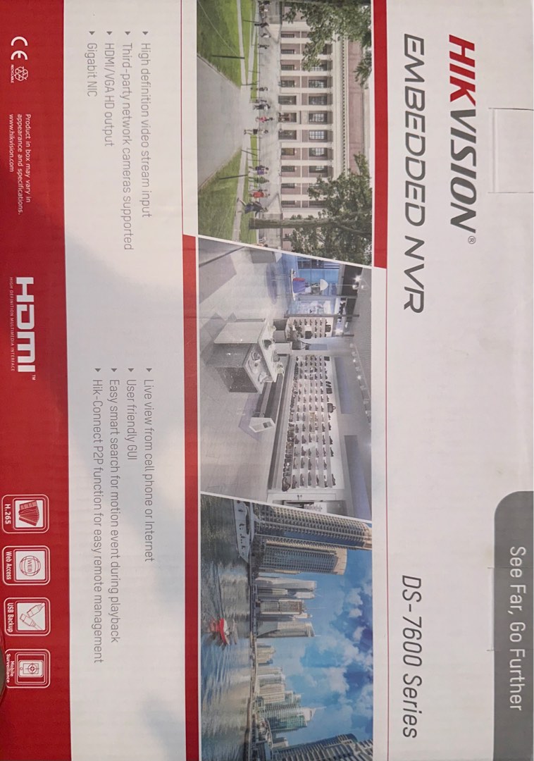 Hikvision Embedded NVR DS-7600 Series, Furniture & Home Living ...
