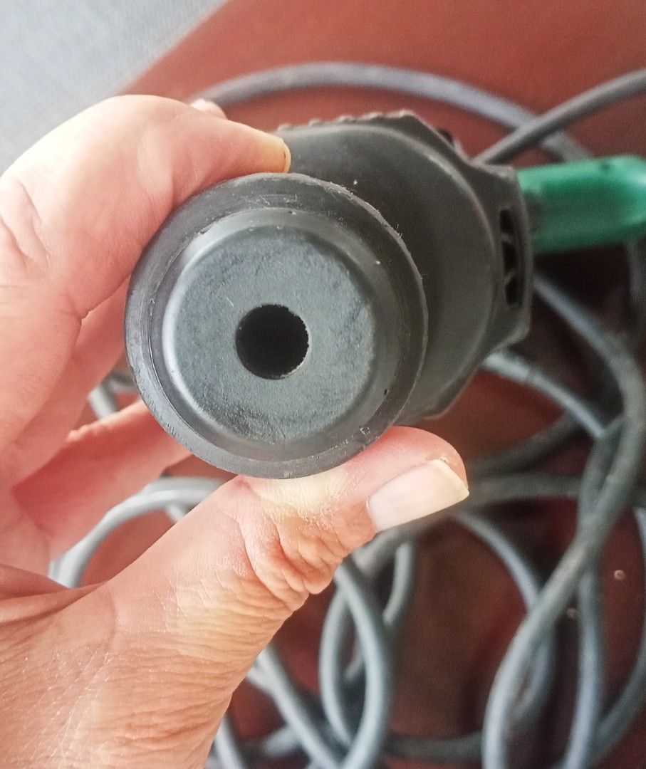 HITACHI Rotary Hammer Drill 220v DH 24PB (Category: Construction Tools & Equipment) located in San Isidro. Submitted by thankugeri87256 (Listing ID 1408460202, Image 3). Description: ✏️Japan Surplus Power Tool ✏️Flaws/Scratches are noticeable. ✏️𝘾𝙤𝙣𝙫𝙚𝙧𝙩𝙚𝙙 𝙥𝙤𝙬𝙚𝙧 𝙛𝙧𝙤𝙢 110𝙫 𝙩𝙤 220𝙫. ✏️Working condish but declared as is. ✏️Approx. gross weight 2.8 kgs. ✏️Heavy Duty ✏️𝙎𝙚𝙡𝙚𝙘𝙩𝙤𝙧 𝙠𝙣𝙤𝙗 𝙢𝙞𝙨𝙨𝙞𝙣𝙜 ✏️𝙎𝙤𝙡𝙙 𝙞𝙣 "𝙖𝙨