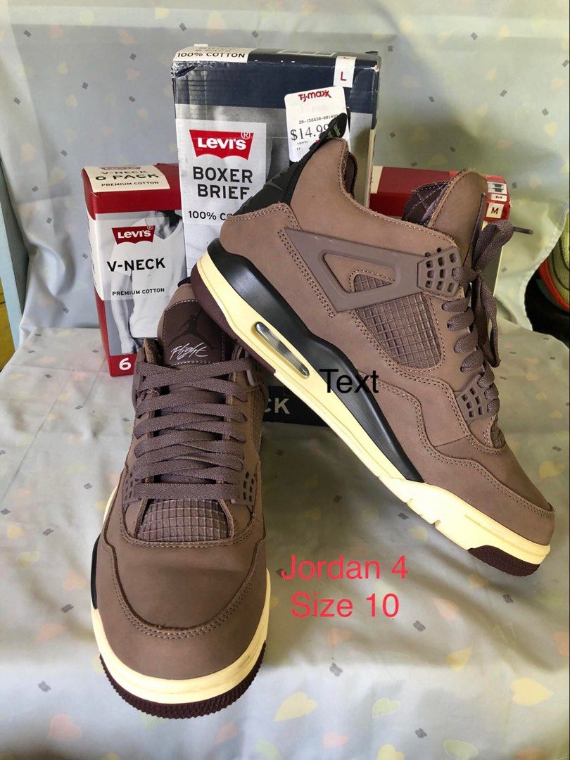 Jordan 4 Retro SP A Ma Maniere Violet Ore (Category: Sneakers) located in Lubao. Submitted by wtp_archive (Listing ID 1408376568, Image 2). Description: issue: no box good as new used but not abuse bigay galing US.