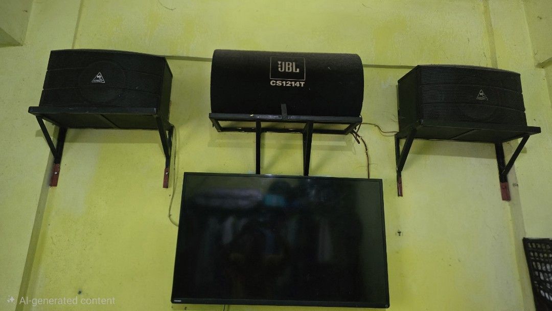 KonZert Karaoke Speaker System KS-550V (Category: Soundbars, Speakers & Amplifiers) located in Mandaluyong City. Submitted by clarah0810 (Listing ID 1408361880, Image 1). Description: Konzert KS-550V 2PCS SPEAKERS SET 2 WAY 3 SPEAKER BASS REFLEX MAXIMUM POWER 550 WATTS IMPEDANCE 8 OHMS Hindi na po nagagamit. No issue po ito .