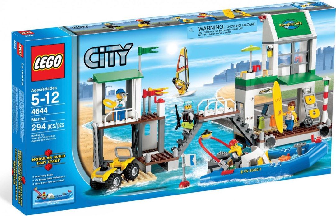 Lego City 4644 Marina, Hobbies & Toys, Toys & Games on Carousell
